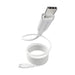 EAN 5715685027703 - PanzerGlass empower™ by ® Magnetic 240W USB-C to USB-C Cable | USB 2.0 | 1.5M | Silver White cable USB Bl imagen 1