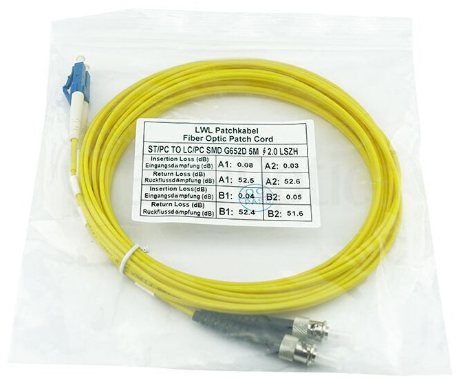 EAN 4063232618357 - BlueOptics SFP3133BU3MK Cable de fibra óptica e InfiniBand 3 m LC ST Amarillo imagen 8