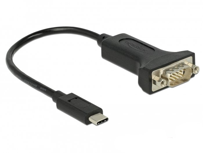 EAN 4043619639083 - DeLOCK 63908 cable de serie Negro 0,15 m DB-9 imagen 1