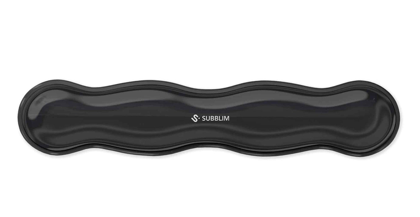 EAN 8436586743383 - SUBBLIM Ergo Crystal Flex descansa muñecas Gel Negro imagen 1