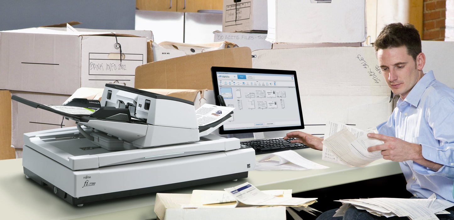 EAN 4939761308987 - Ricoh fi-7700 Escáner plano y alimentador automático de documentos (ADF, Automatic Document Feeder) 600 x imagen 4