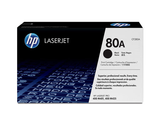 EAN 0886111144143 - HP 80A Black Original LaserJet Toner Cartridge cartucho de tóner 1 pieza(s) imagen 1