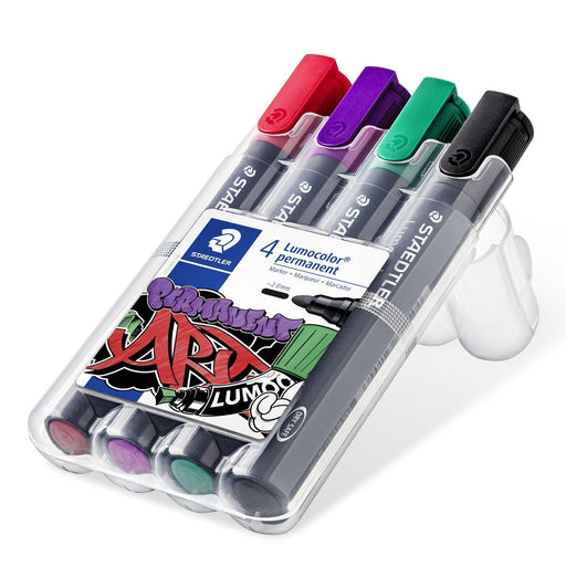 EAN 4007817078303 - Staedtler Lumocolor permanent marker 352 marcador permanente 4 pieza(s) imagen 1