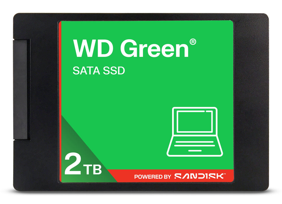 EAN 0619659219277 - SanDisk Green WDS100T5G0A 2 TB 2.5" Serial ATA III 3D NAND imagen 1