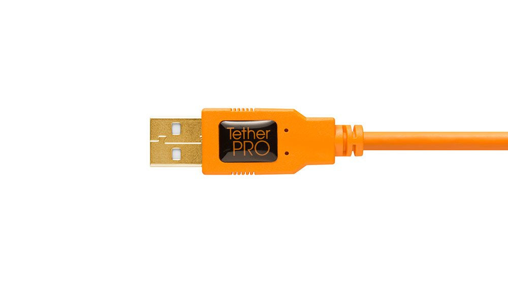 EAN 0818307013544 - Tether Tools CU8015-ORG cable USB USB 2.0 4,6 m USB A Mini-USB B Naranja imagen 5