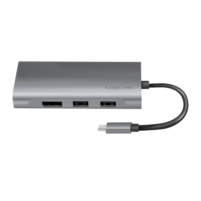 EAN 4052792064704 - LogiLink UA0382 base para portátil y replicador de puertos Alámbrico USB 3.2 Gen 1 (3.1 Gen 1) Type-C Pla imagen 5