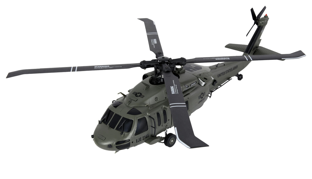 Amewi Uh60 Negro Hawk Marine Cp Helikopter 6g 3d Rtf 16+