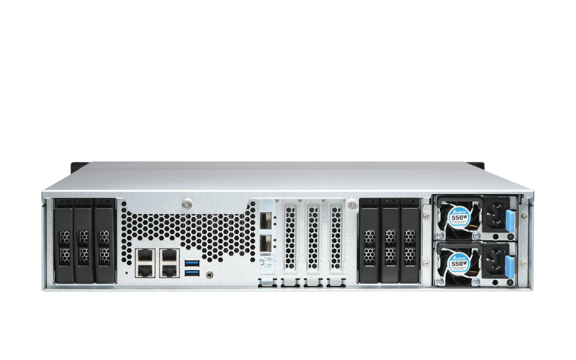 Qnap Ts-H1886xu-Rp-R2, Nas, Rack (3u), Intel® Xeon® D, D-1622, 16 Gb, Ddr4