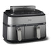EAN 8720389047558 - Philips 5000 series NA555/00 freidora Doble 9 L Independiente 2750 W Freidora de aire caliente Plata imagen 1
