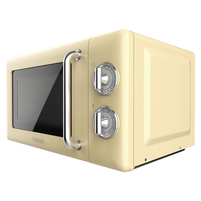EAN 8435484017084 - Cecotec 01708 microondas Beige, Acero inoxidable Microondas con grill Encimera 20 L 700 W imagen 2