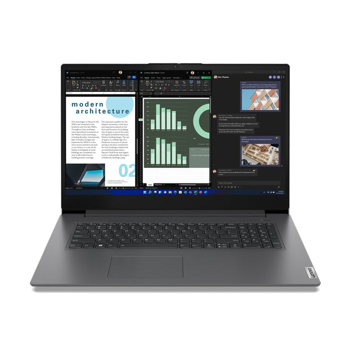 EAN 0197528240213 - Lenovo V17 G4 IRU Intel® Core™ i7 i7-1355U Portátil 43,9 cm (17.3") Full HD 16 GB DDR4-SDRAM 512 GB SSD W imagen 1