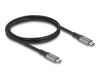 EAN 4043619811915 - DeLOCK 81191 cable USB USB4 Gen 2x2 1 m USB C Negro, Gris imagen 1