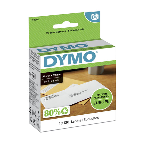 EAN 3501179831732 - DYMO 1983173 etiqueta de impresora Blanco Etiqueta para impresora autoadhesiva imagen 1