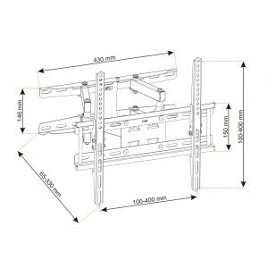 Soporte  Art Ramt Adux150  Para Tv