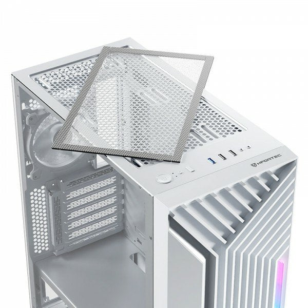 EAN 8435443722066 - Nfortec NF-CS-NERVIA-W carcasa de ordenador Torre Blanco imagen 6
