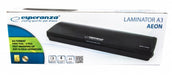 EAN 5901299949443 - Esperanza EFL003 laminador Plastificadora en frío/caliente 250 mm/min Negro imagen 2
