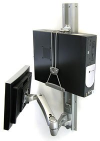 EAN 0698833015058 - Ergotron Universal CPU Holder Soporte de CPU para instalación en escritorio Gris imagen 3