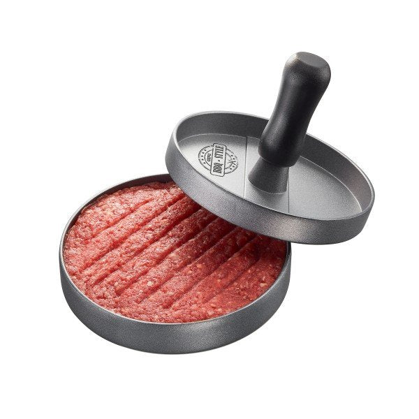 EAN 4006664894197 - GEFU BBQ prensador para hamburguesas Negro, Gris Aluminio, Plástico imagen 1