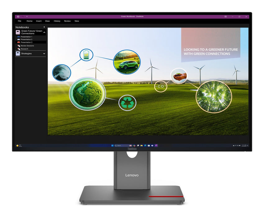 EAN 0198156226167 - Lenovo ThinkVision P27Q-40 pantalla para PC 68,6 cm (27") 2560 x 1440 Pixeles Quad HD LED Negro imagen 1