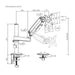 EAN 8435739904961 - AISENS DT32TSR-449 soporte para monitor 81,3 cm (32") Escritorio imagen 7
