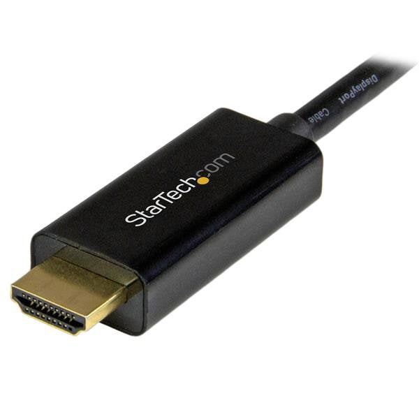 Startech.Com Cable Conversor Mini Displayport A Hdmi De 1m Color Negro Ultra Hd 4k Cable Adaptador Mini Displayport Macho A Hdmi Macho 1 M Negro Compatibilidad Con 4k