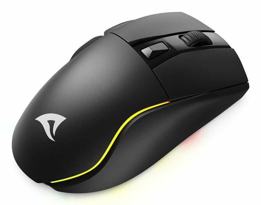 EAN 4044951040230 - Sharkoon SGM50W ratón Juego mano derecha RF Wireless + USB Type-A Óptico 6400 DPI imagen 3