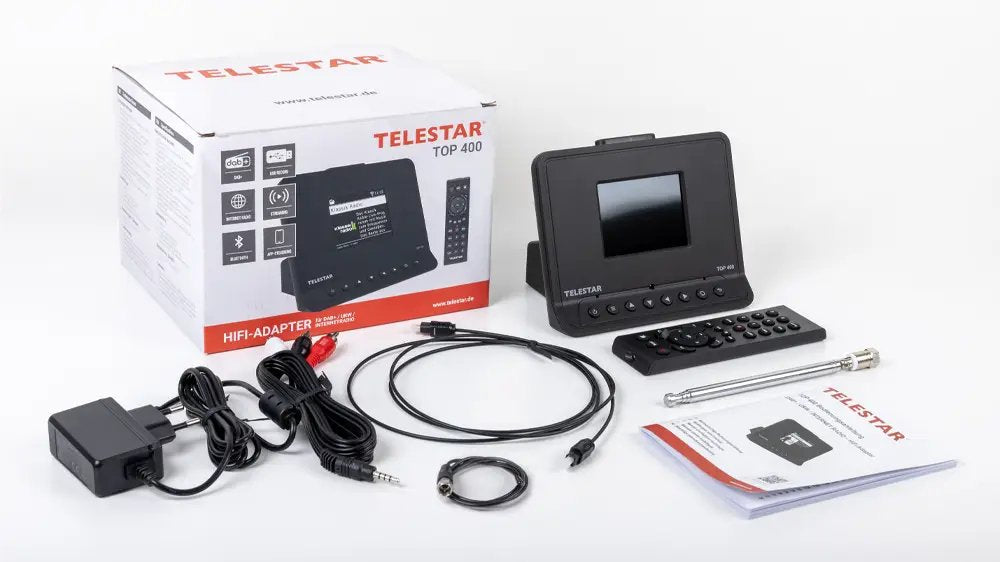 Radio Telestar 5700400 Internet Digital Negro