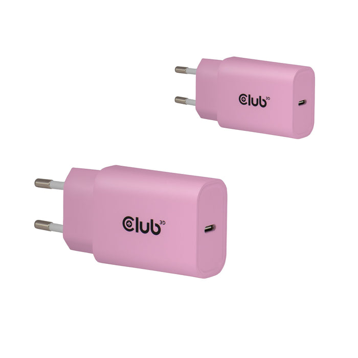 EAN 8719214473402 - CLUB3D CAC-3021 cargador de dispositivo móvil Smartphone, Universal Rosa Corriente alterna Carga rápida I imagen 1