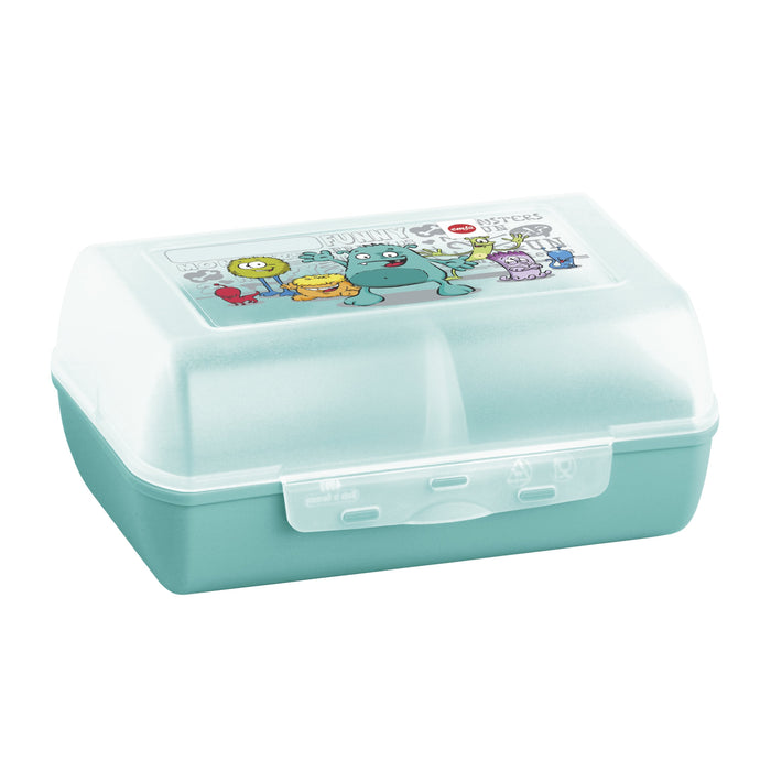Emsa Kinder Set Trinkflasche 0,4l Brotdose Monster 518138
