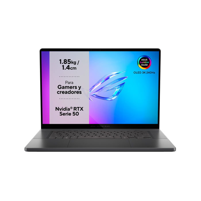 EAN 4711636009669 - ASUS ROG Zephyrus G16 GU605CR-QR102W 40,6 cm (16") LPDDR5x-SDRAM NVIDIA GeForce RTX 5070 Ti Wi-Fi 7 (802. imagen 2