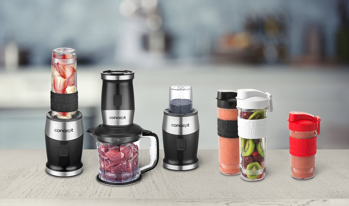 Batidora Concept Sm3390 1,2 L De Inmersión 700 W Negro, Acero Inoxidable