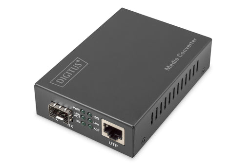 EAN 4016032441175 - Digitus DN-82211 convertidor de medio 10000 Mbit/s Negro imagen 1