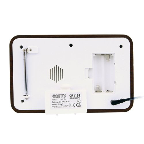 EAN 5902934830355 - Camry Premium CR 1153 radio Portátil Digital Marrón, Gris, Blanco imagen 3