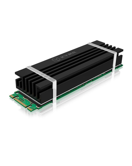 EAN 4250078166405 - ICY BOX IB-M2HS-70 Unidad de estado sólido Disipador térmico/Radiador Negro 1 pieza(s) imagen 6
