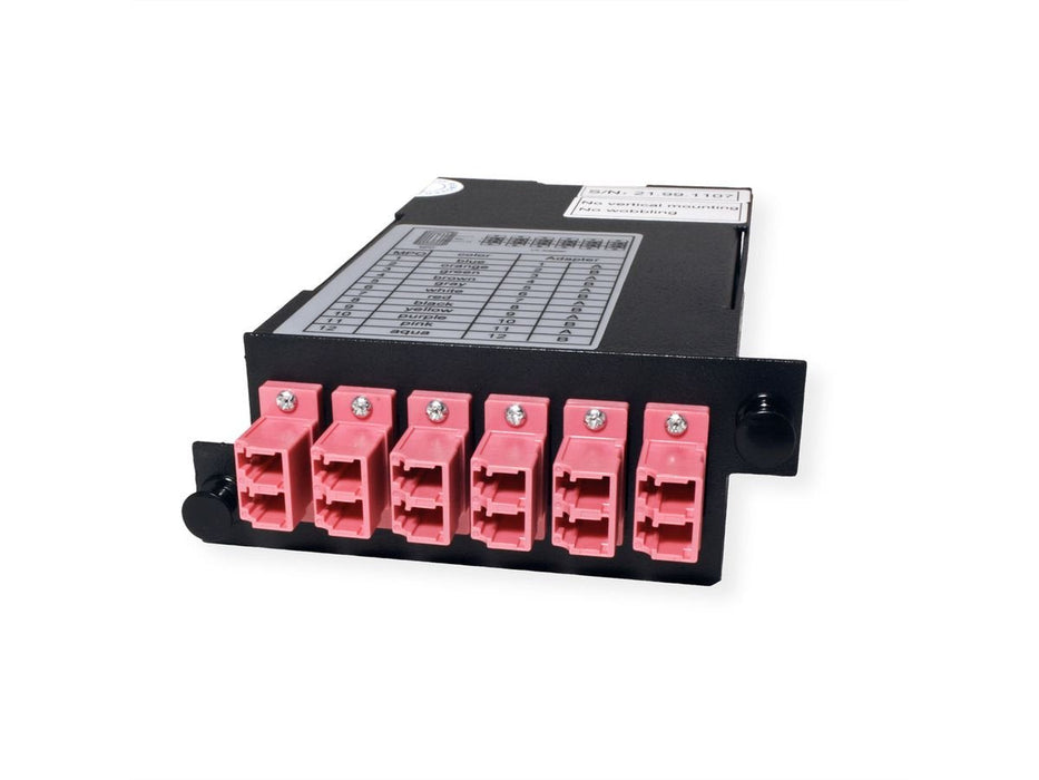 Value Mpo-Modul, Mpo-Stecker   12x Lc-Buchse