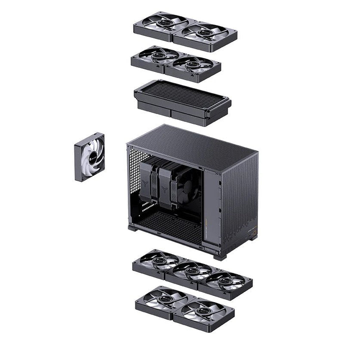 Jonsbo D32 Std Pc Case Matx Black