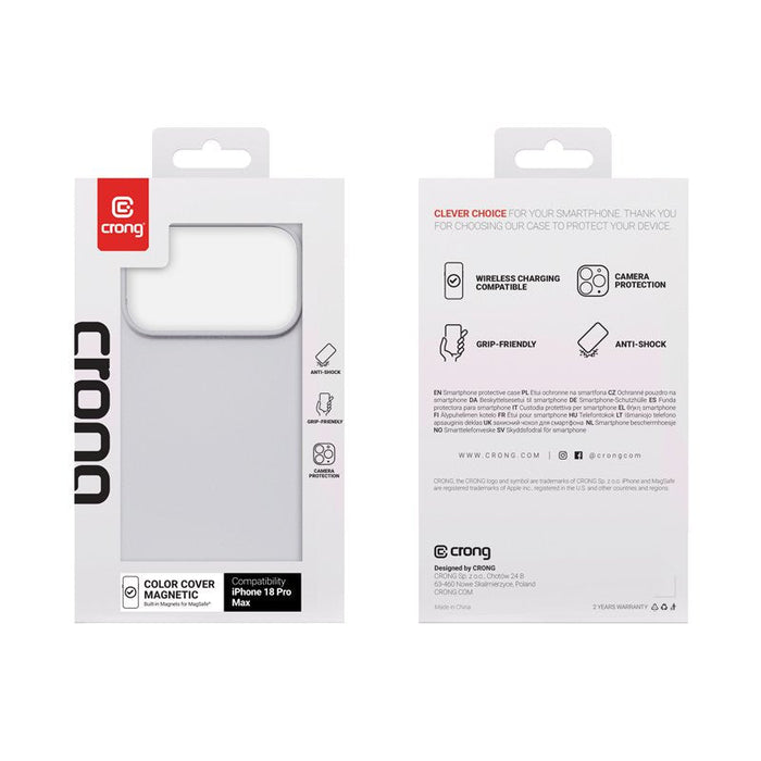 Etui Color Cover Magsafe Iphone 18 Pro Max / 17 Pro Max Gris