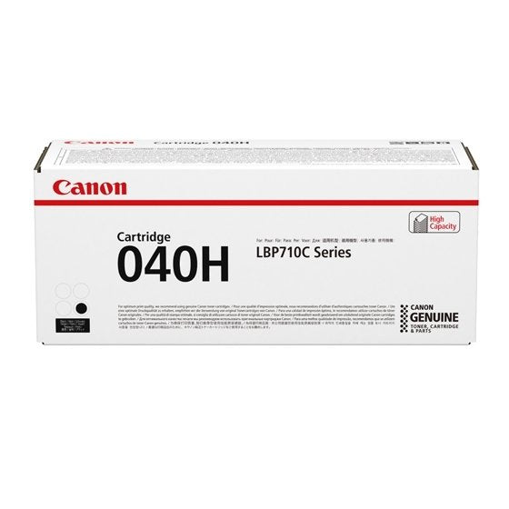 EAN 4549292058314 - Canon 040H cartucho de tóner 1 pieza(s) Original Negro imagen 1