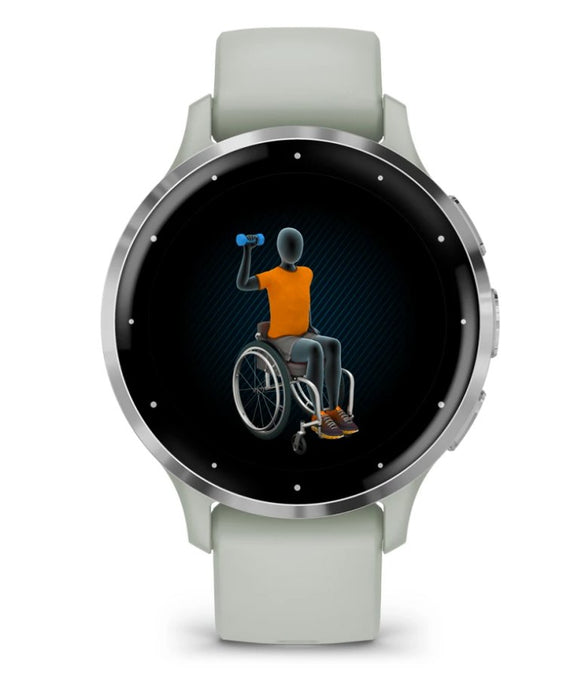 EAN 753759314781 - Garmin Venu 3S 3,05 cm (1.2") AMOLED 41 mm Digital 390 x 390 Pixeles Pantalla táctil Gris, Plata Wifi GPS  imagen 6