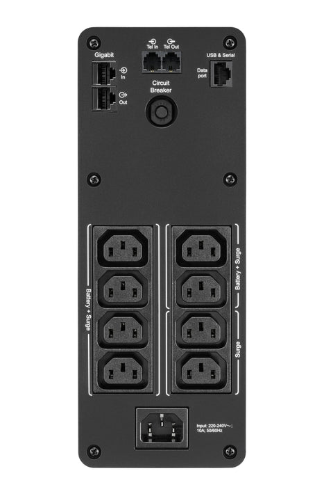 EAN 0731304346890 - APC BACK UPS PRO BR 1200VA sistema de alimentación ininterrumpida (UPS) Línea interactiva 1,2 kVA 720 W 8 imagen 3