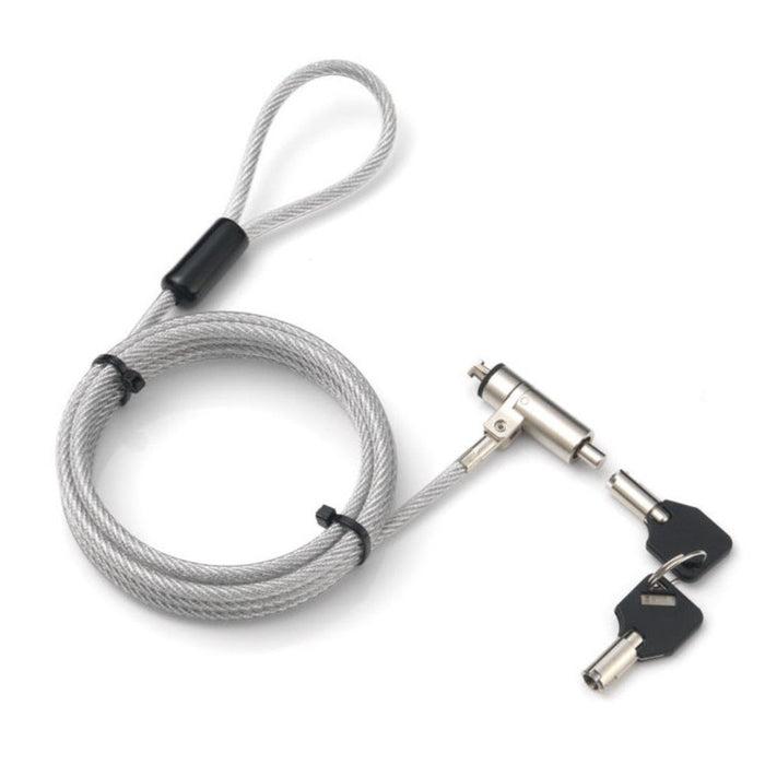 EAN 8051128107289 - Techly IQ-LOK-15-K cable antirrobo Plata 1,8 m imagen 3