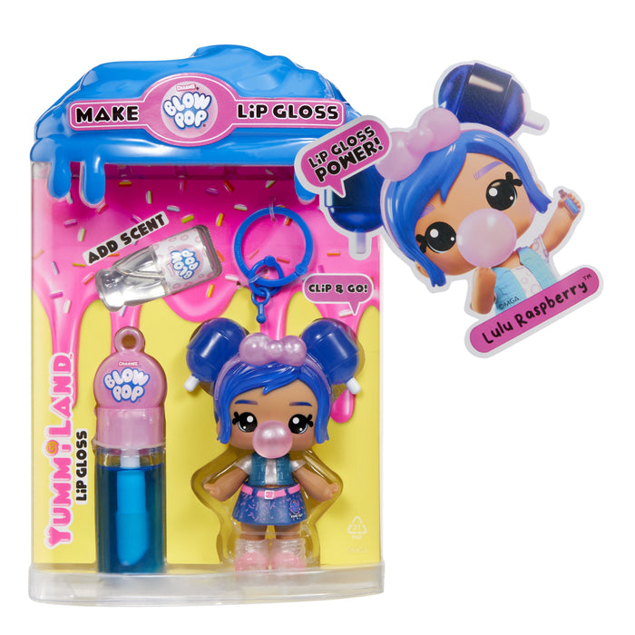 EAN 35051545989 - MGA Entertainment Yummiland Lip Gloss Doll- Licensed Sweets- Blue Raspberry Blow Pop imagen 2