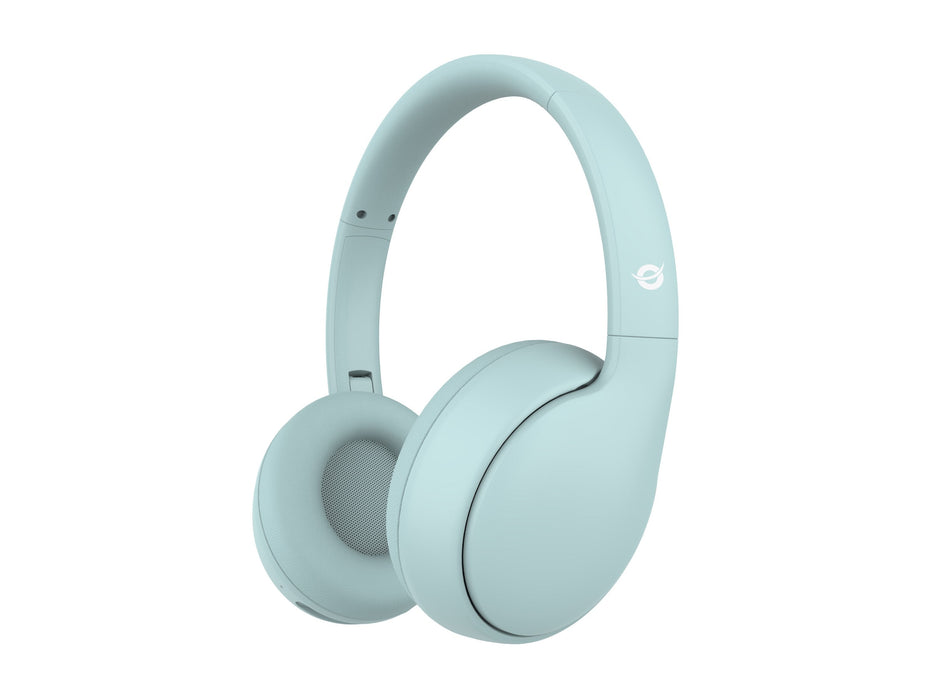 Headset Infantil  Bluetooth 6.0  Conceptronic Parris04b Carga Usb-C Bateria 10h Plegable Color Azul
