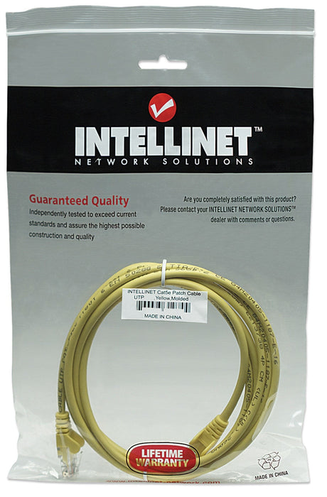 Intellinet Cat5e, Utp, 7.5m Cable De Red Amarillo 7,5 M U/Utp (Utp)