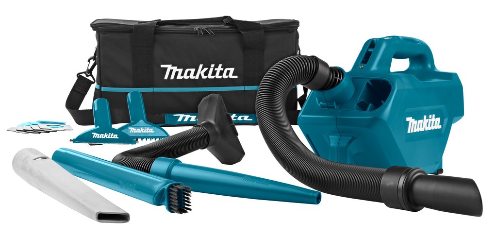 Aspiradora De Mano Makita Cl121dzx Azul/Negro