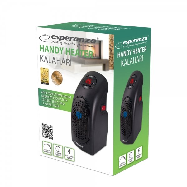 EAN 5901299955703 - Esperanza KALAHARI Interior Negro 400 W imagen 3
