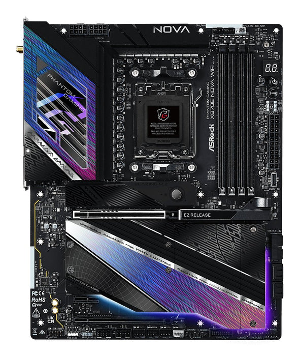 EAN 4710483949654 - Asrock MK X870E NOVA WIFI AMD X870E Zócalo AM5 ATX imagen 2