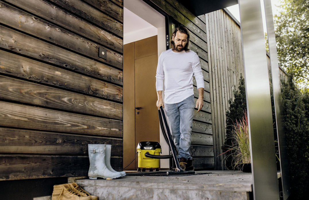 EAN 4054278656328 - Kärcher 1.628-401.0 extractor de polvo Negro, Amarillo 12 L 1000 W imagen 2