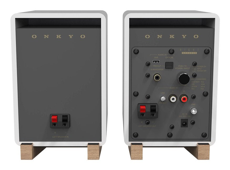 Onkyo Gx10-Db Powered Monitors Weiss