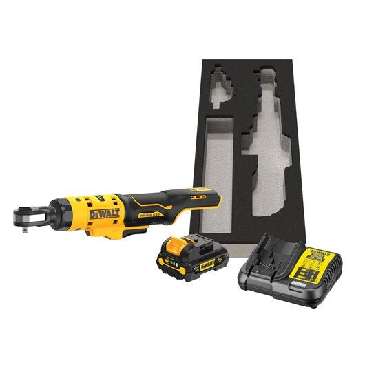 EAN 5035048789353 - DeWALT DCF504L1G-QW atornilladora de impacto con batería 1/4" 250 RPM 54 Nm Negro, Amarillo 12 V imagen 3